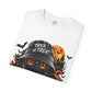 Spooky Streetwear Masked Unisex Garment-Dyed T-shirt image 86
