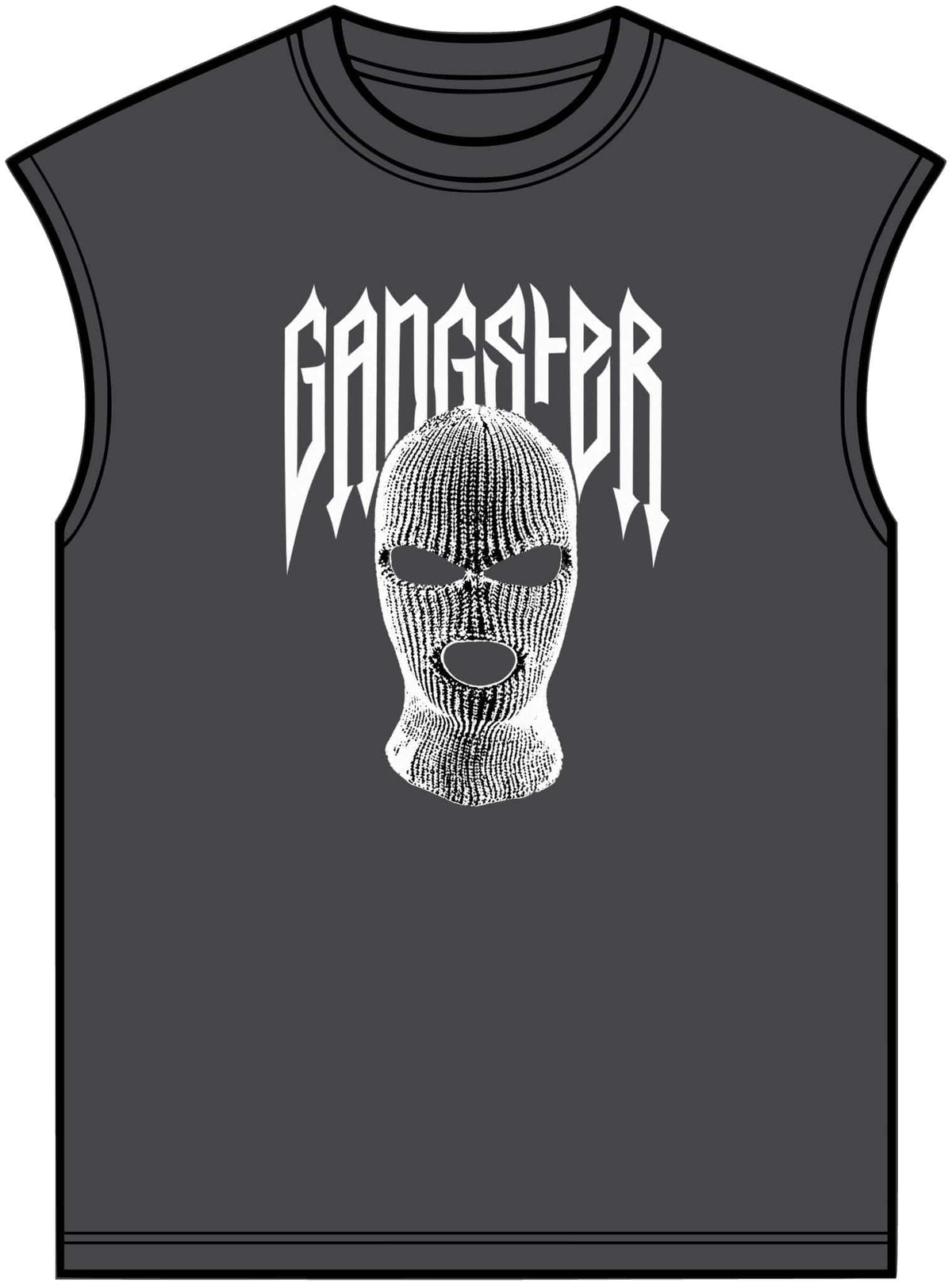 Gangster Mask Unisex Garment-Dyed Muscle Tee image 16