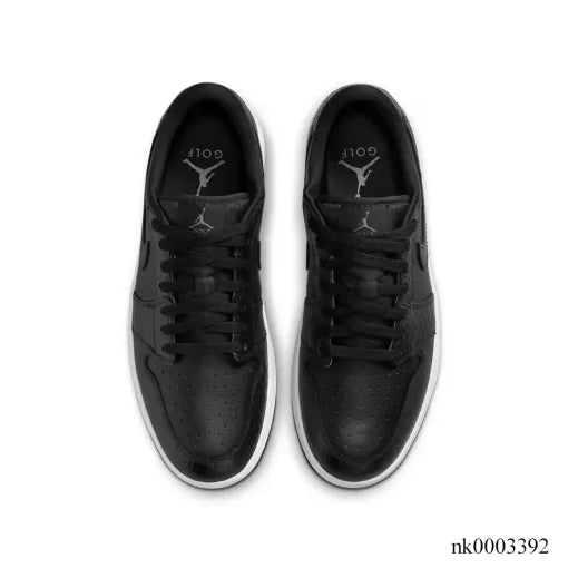 AJ 1 Low Golf Black Crocodile Shoes Sneakers - nk0003392 image 2