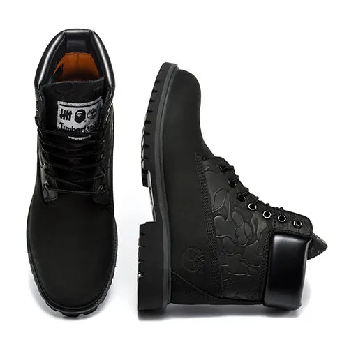 [PREMIUM] A Bathing Ape x Undefeated x TBL 6 Inch Black Shoes Sneakers - nk0005481 image 5