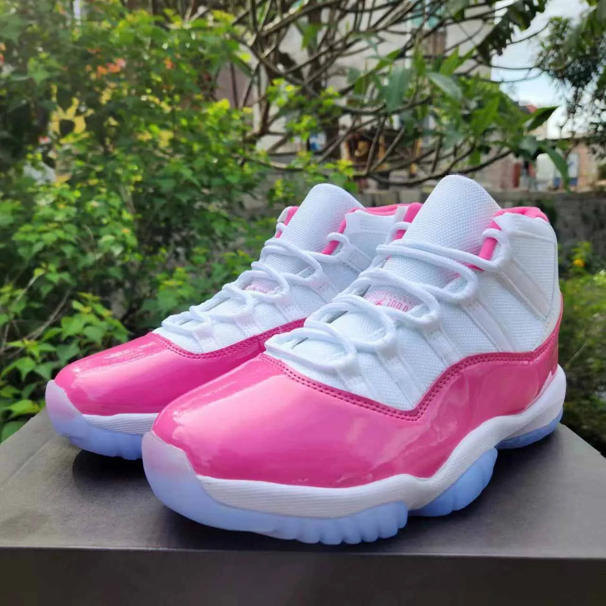 AJ 11 Barbie Pink Shoes Sneakers – nk0004377 image 2