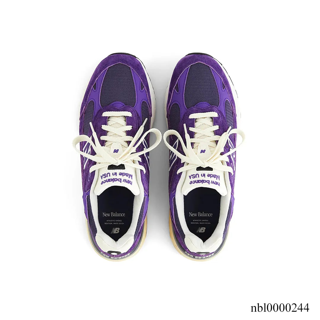 NB 993 Purple Suede Shoes Sneakers - nbl0000244 image 2