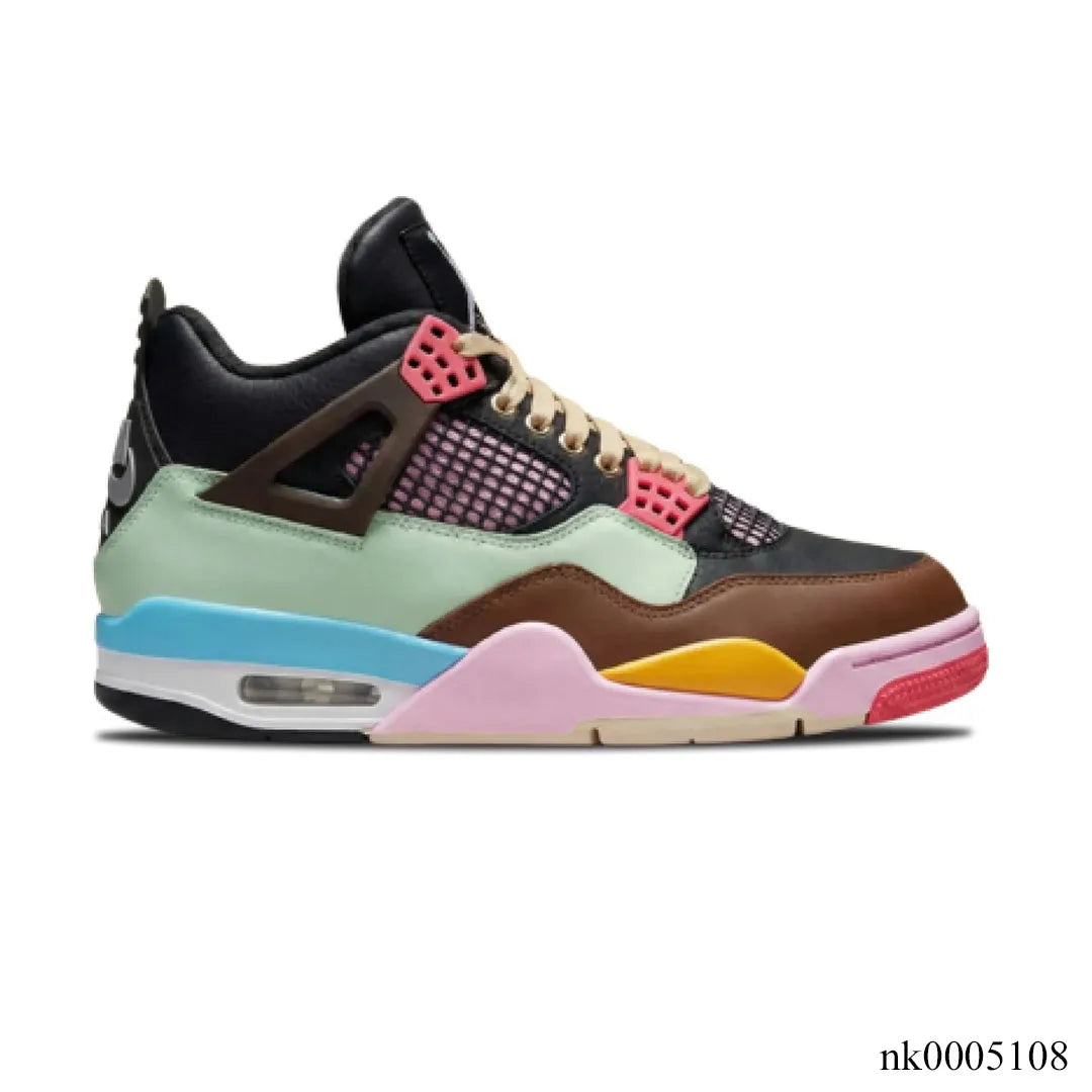 J Balvin x AJ 4 Multicolor Shoes Sneakers - nk0005108 image
