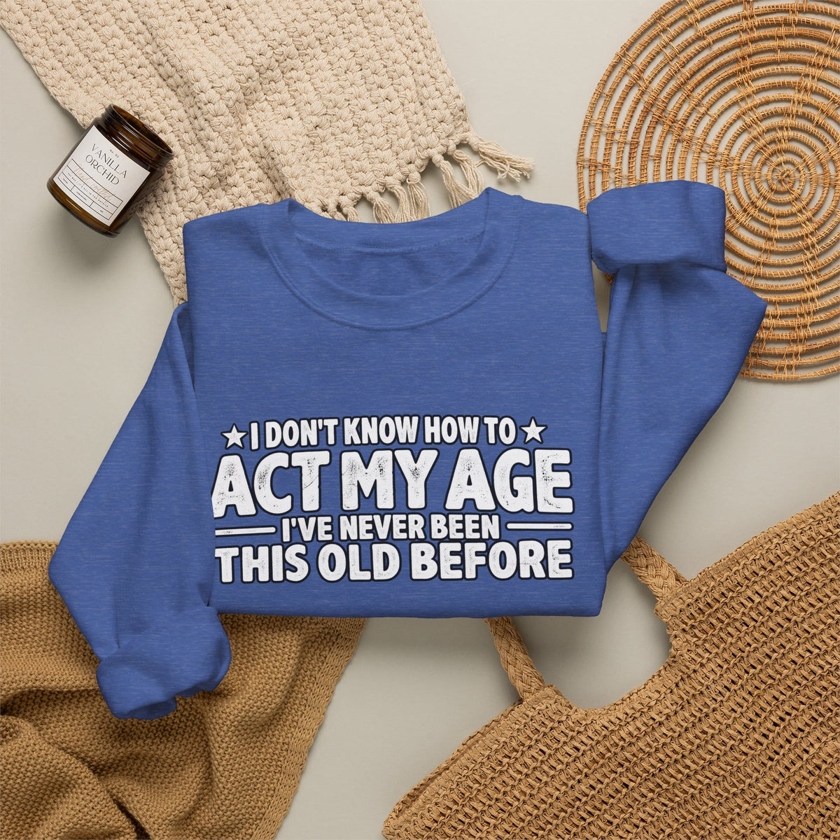 Graphic Print Crewneck Sweatshirt - POD0034 image 7