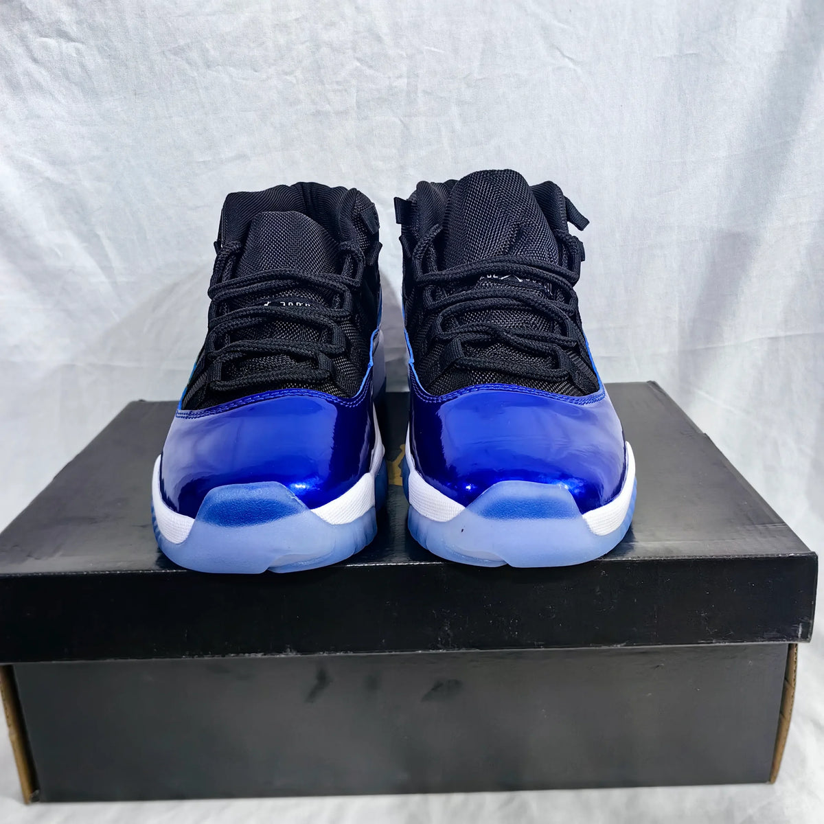 AJ 11 Retro Blue Black Shoes Sneakers - nk0005237 image 3