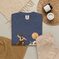 Halloween Basketball Skeleton Unisex Garment-Dyed T-shirt image 107