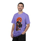 Retro Skater Skeleton Halloween Unisex Garment-Dyed T-shirt image 46