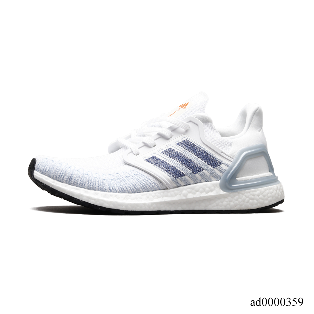 UltraBoost 20 White Light Blue-Orange Shoes Sneakers - ad0000359 image 1