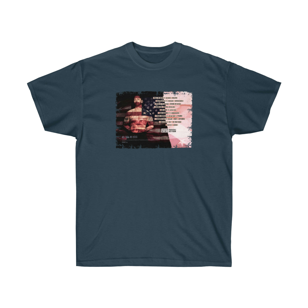 All Song Rap Men T-Shirt - Blue Dusk, M image