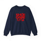 Graphic Print Crewneck Sweatshirt - POD0040 image