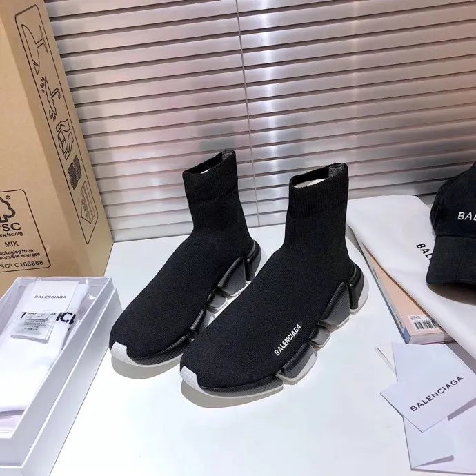 BLCG Speed 2.0 Recycled Knit Black White Shoes Sneakers – bl0000008 image 4