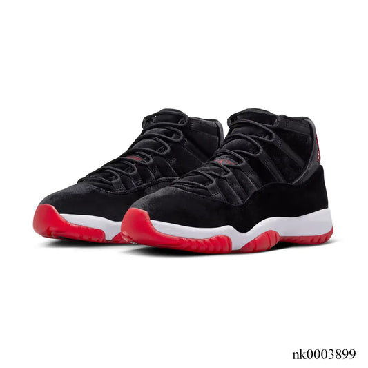 AJ 11 Bred Velvet Shoes Sneakers - nk0003899 image 2