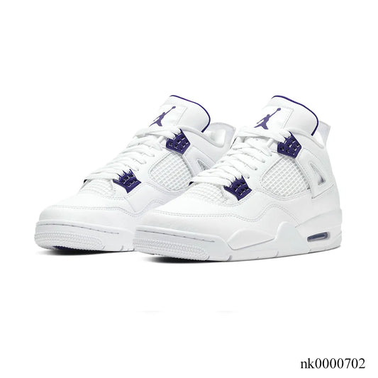 AJ 4 Retro Metallic Purple Shoes Sneakers (Big Size Available) - nk0000702 image 2