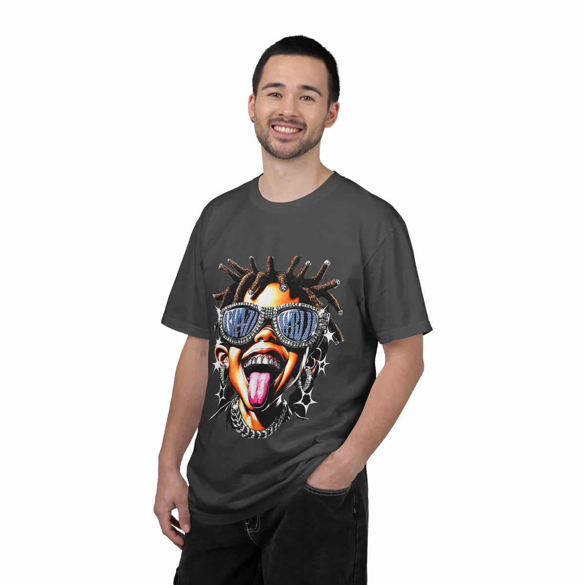 Diamond Drip Unisex Garment-Dyed T-shirt image 88