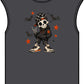 Boy Skeleton Halloween Unisex Garment-Dyed Muscle Tee image