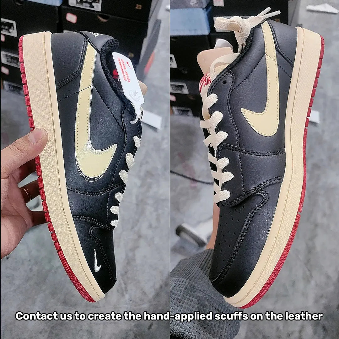 Nigel Sylvester x AJ 1 Low OG Better With Time Shoes Sneakers - nk0004551 image 6