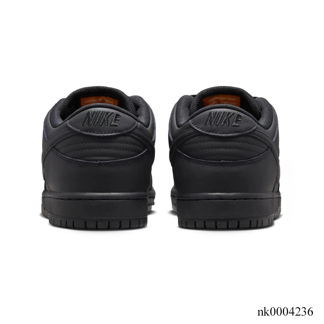 SB Dunk Low Pro ISO Triple Black Shoes Sneakers - nk0004236 image 4