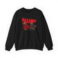 Graphic Print Crewneck Sweatshirt - POD0035 image