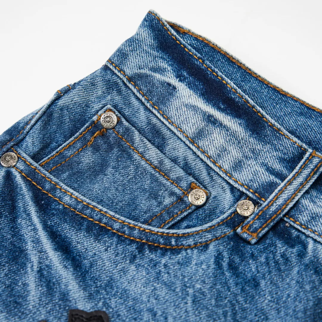 CH Cross Patch Jeans - CH0118 image 9