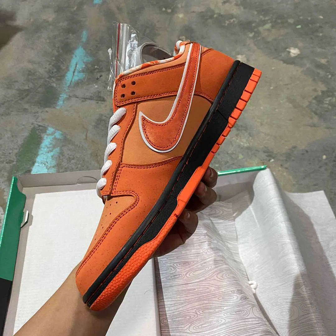 SB Dunk Low Concepts Orange Lobster Shoes Sneakers - nk0002491 image 5