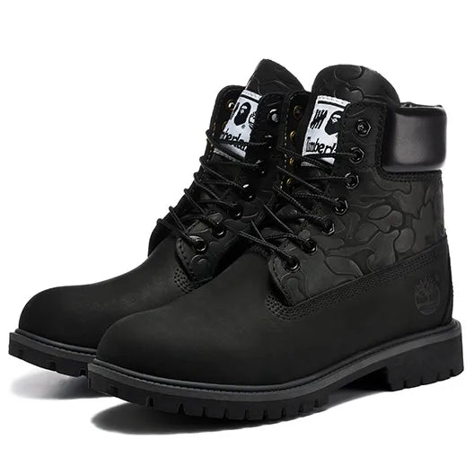 [PREMIUM] A Bathing Ape x Undefeated x TBL 6 Inch Black Shoes Sneakers - nk0005481 image 7