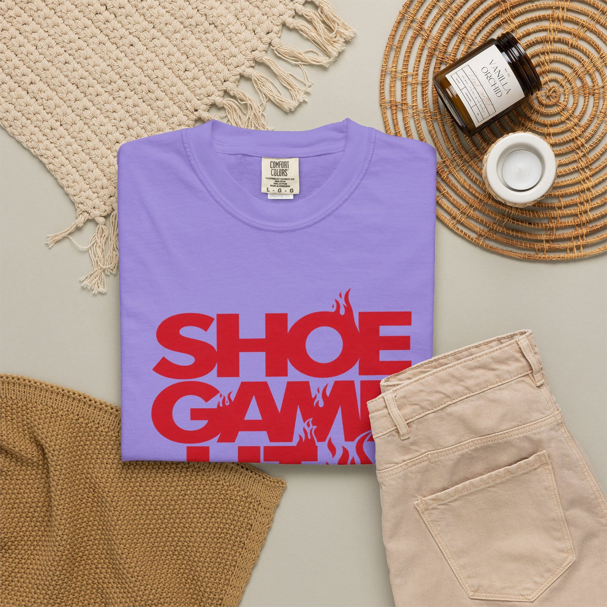 Graphic Print  Unisex Garment-Dyed T-shirt - POD0040 image 31
