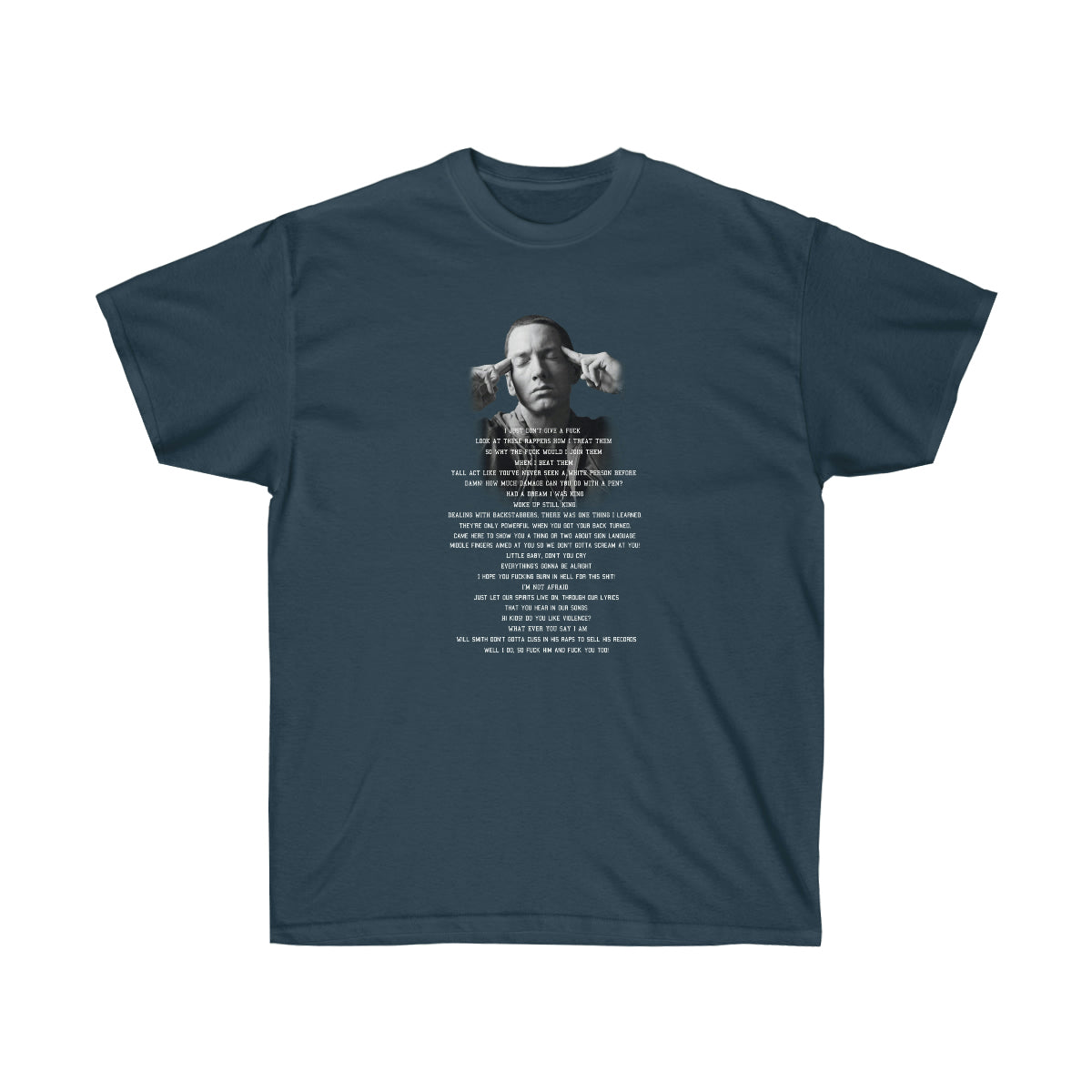 Had Dream I Was A King Men T-Shirt - Blue Dusk, L image