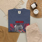 Graphic Print Unisex Garment-Dyed T-shirt - POD0032 image 47