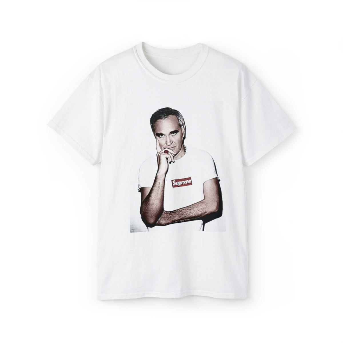 SUP Morrissey Tee T-Shirt - White, L image