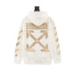 OW Diagonal Tape Arrows Hoodie in White - 349 - owf0000349 image 1