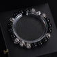 CH Cross Flower Ball Bracelet  - CH0073 - Black image