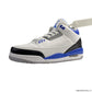 AJ 3 Fragment White Blue Shoes Sneakers - nk0000859 image 1