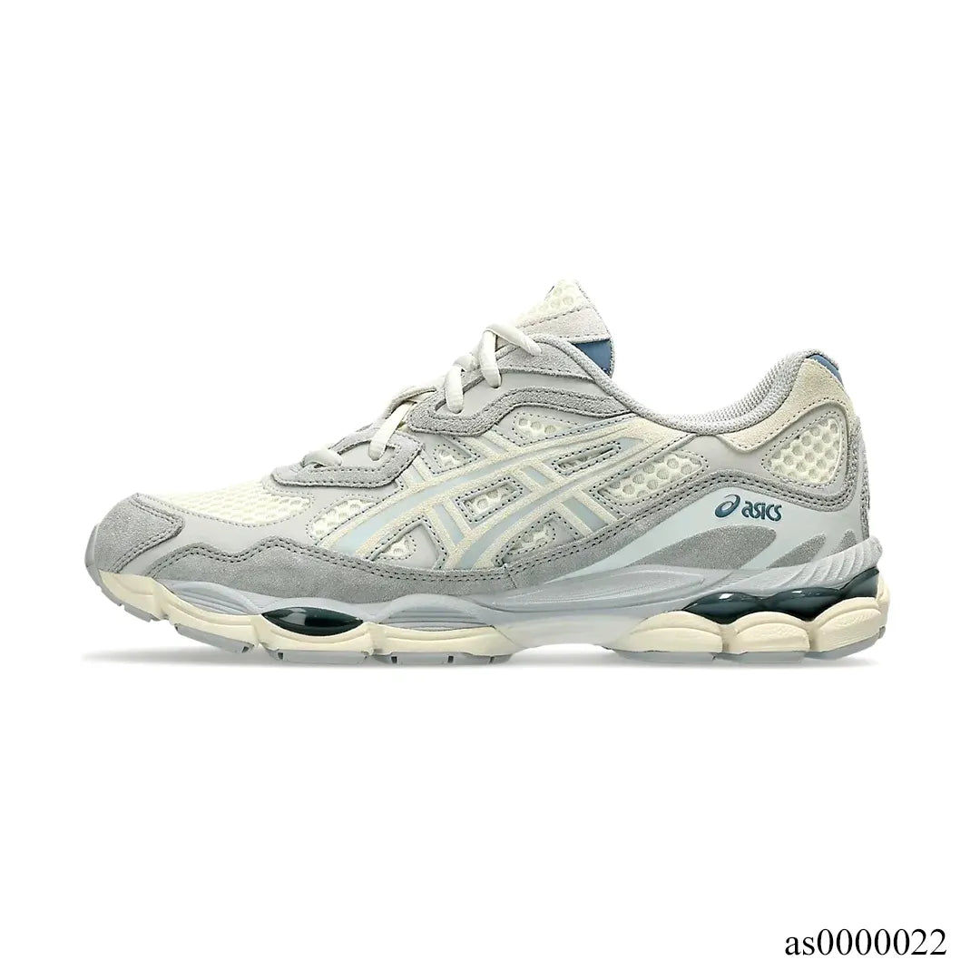 AS Gel NYC Ivory Mid Grey Shoes Sneakers - as0000022 image 1