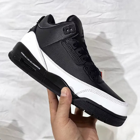Fragment x AJ 3 Black White Sample Shoes Sneakers – nk0004446 image 2