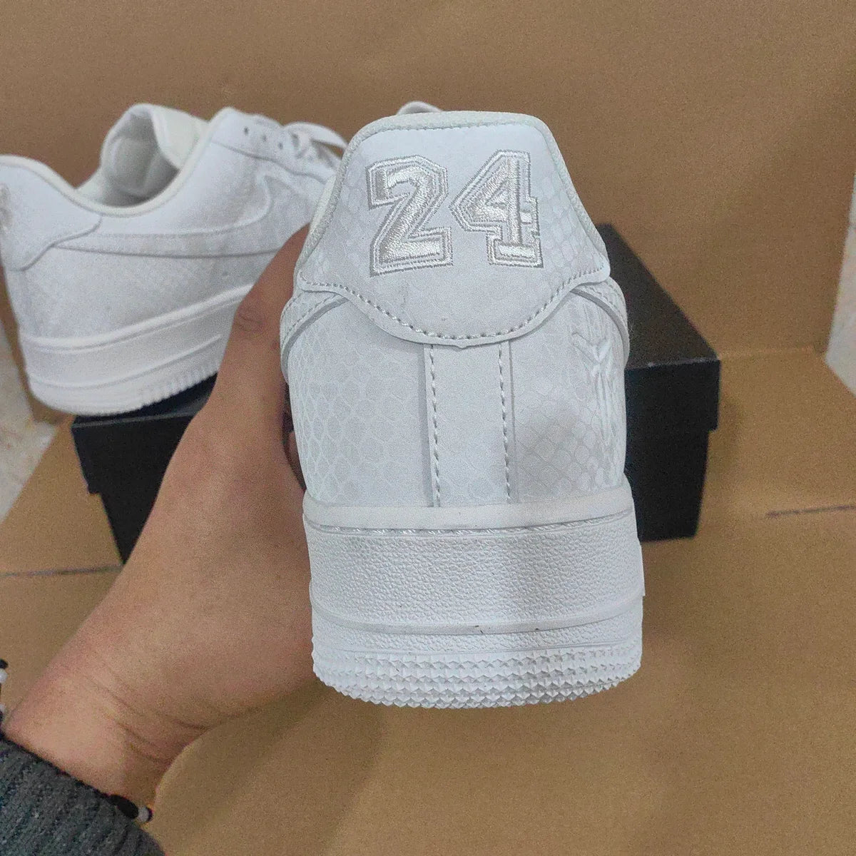 Kobe Bryant x AF 1 Low Triple White Shoes Sneakers - nk0004496 image 16