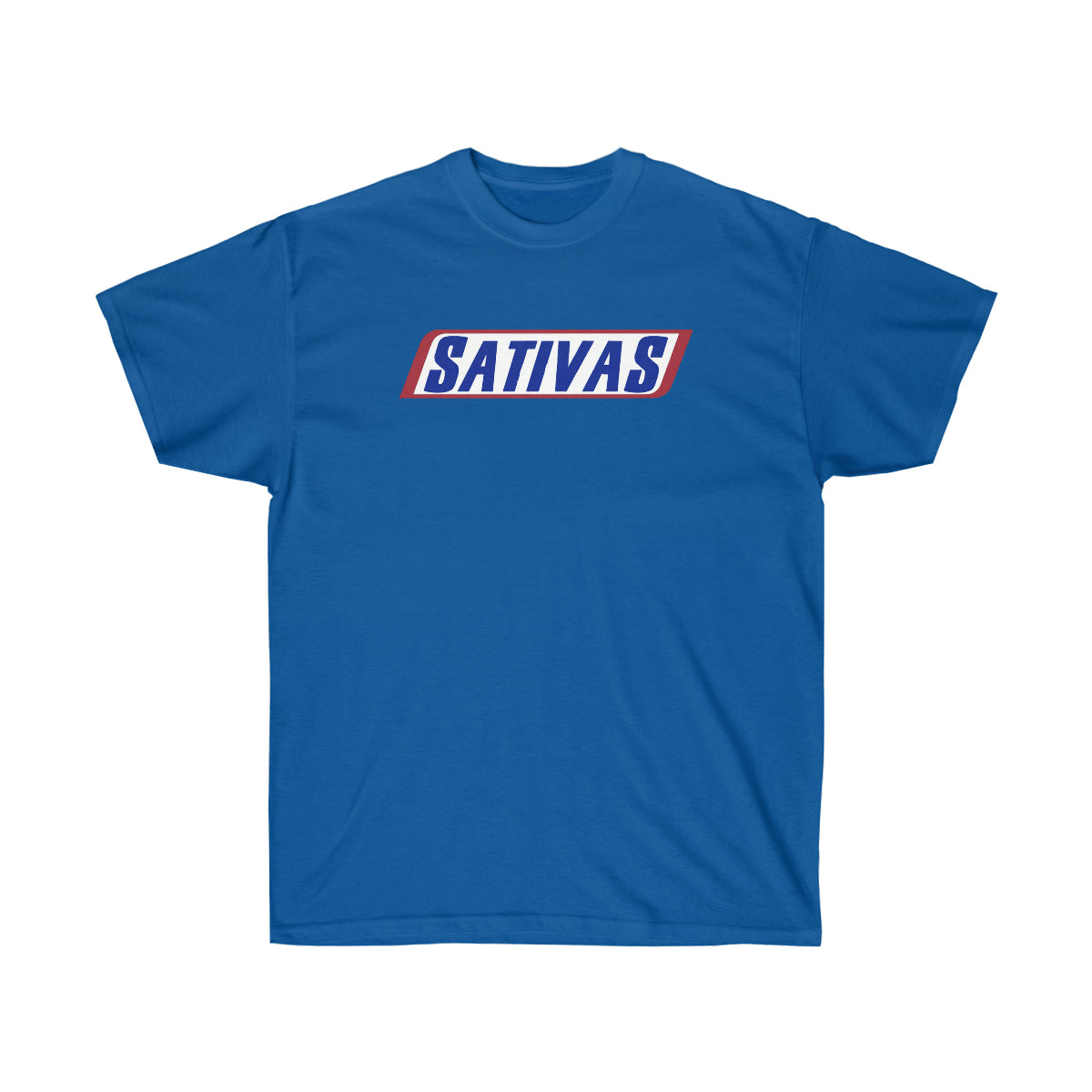 Sativas Color Men T-Shirt - Royal, XL image