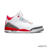 AJ 3 Retro Fire Red Shoes Sneakers - nk0002330 image 0