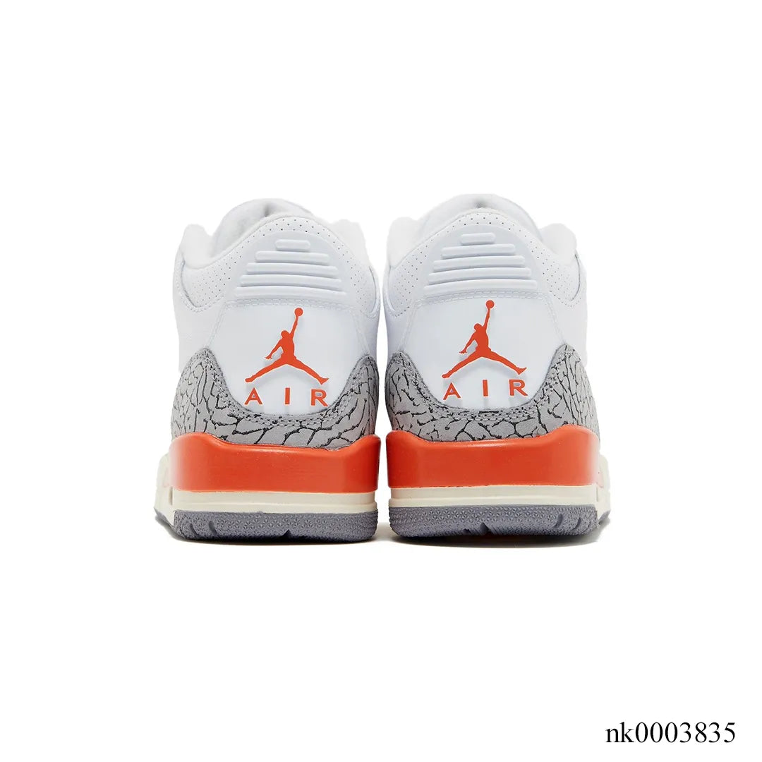 AJ 3 Georgia Peach Shoes Sneakers - nk0003835 image 4