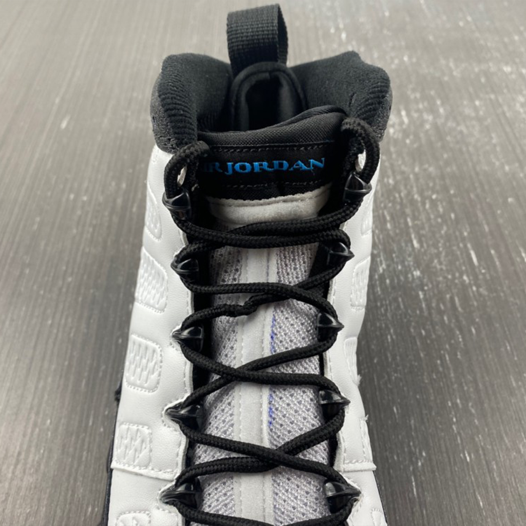 AJ 9 Black University Blue Shoes Sneakers - nk0000819 image 12