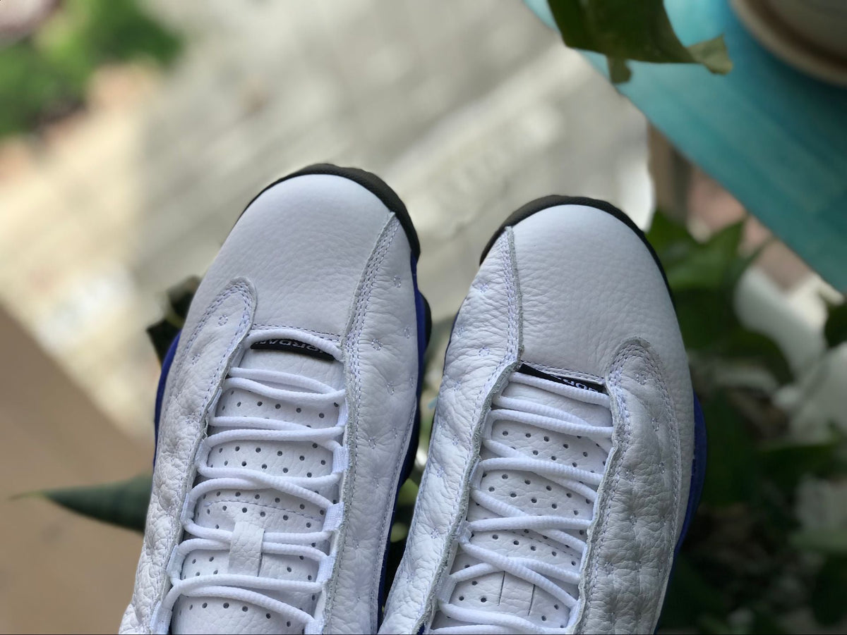 AJ 13 Retro White Hyper Royal Black Shoes Sneakers - nk0000665 image 20