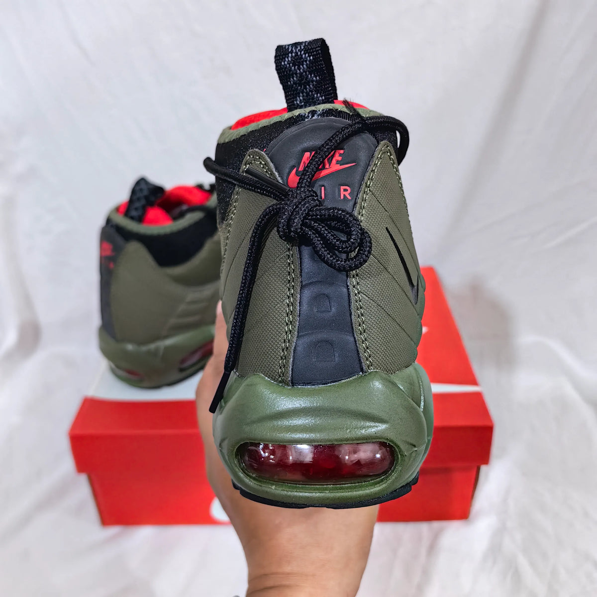 AM 95 Sneakerboot  Dark Loden/Cargo Khaki Shoes Sneakers - nk0005234 image 14