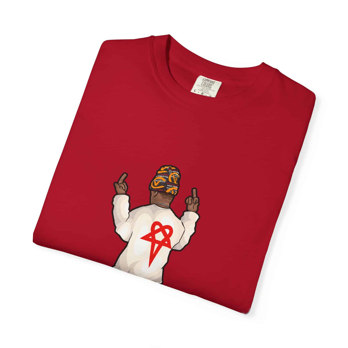 Rebel Attitude Unisex Garment-Dyed T-shirt image 58