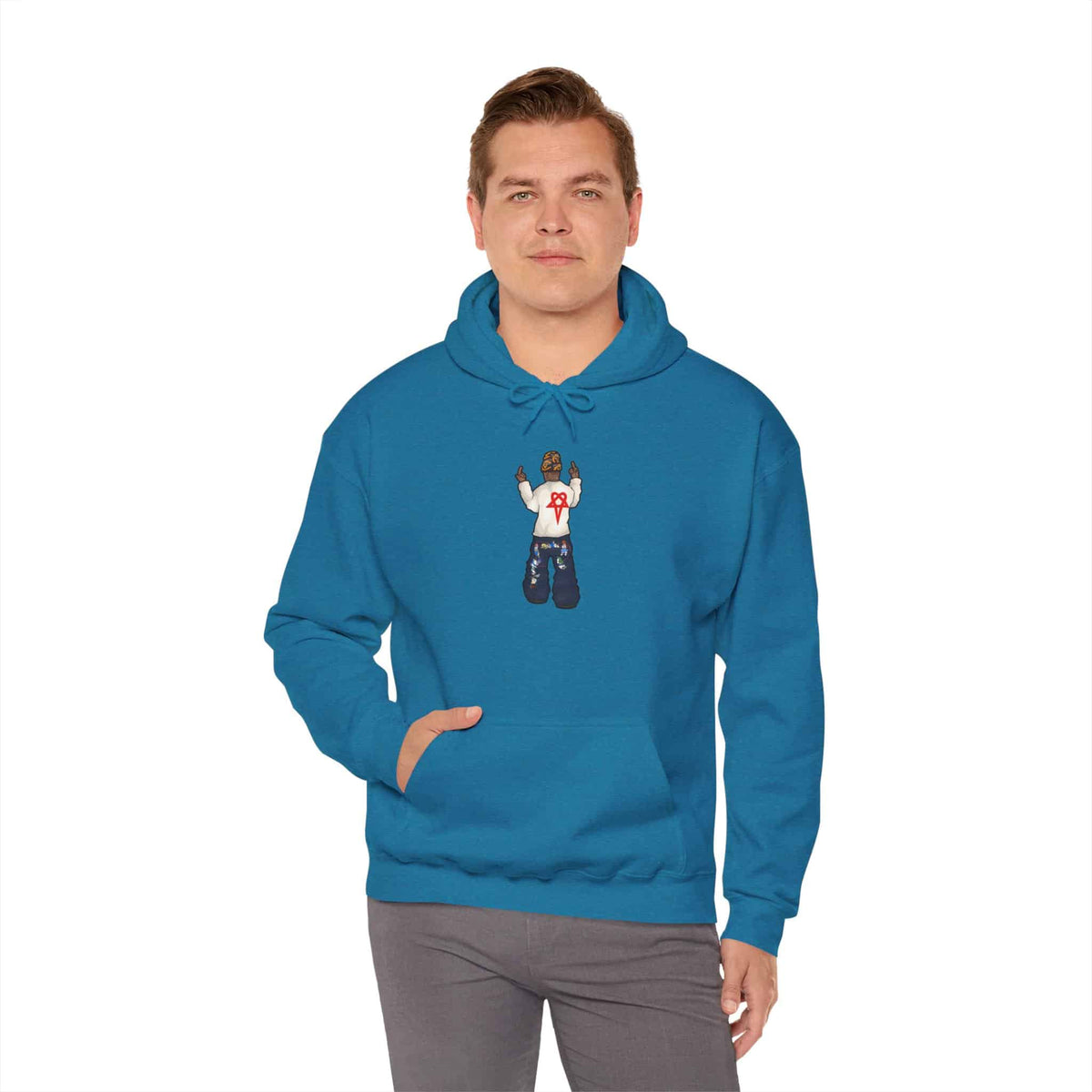 Rebel Attitude Hooded Sweatshirt image 19