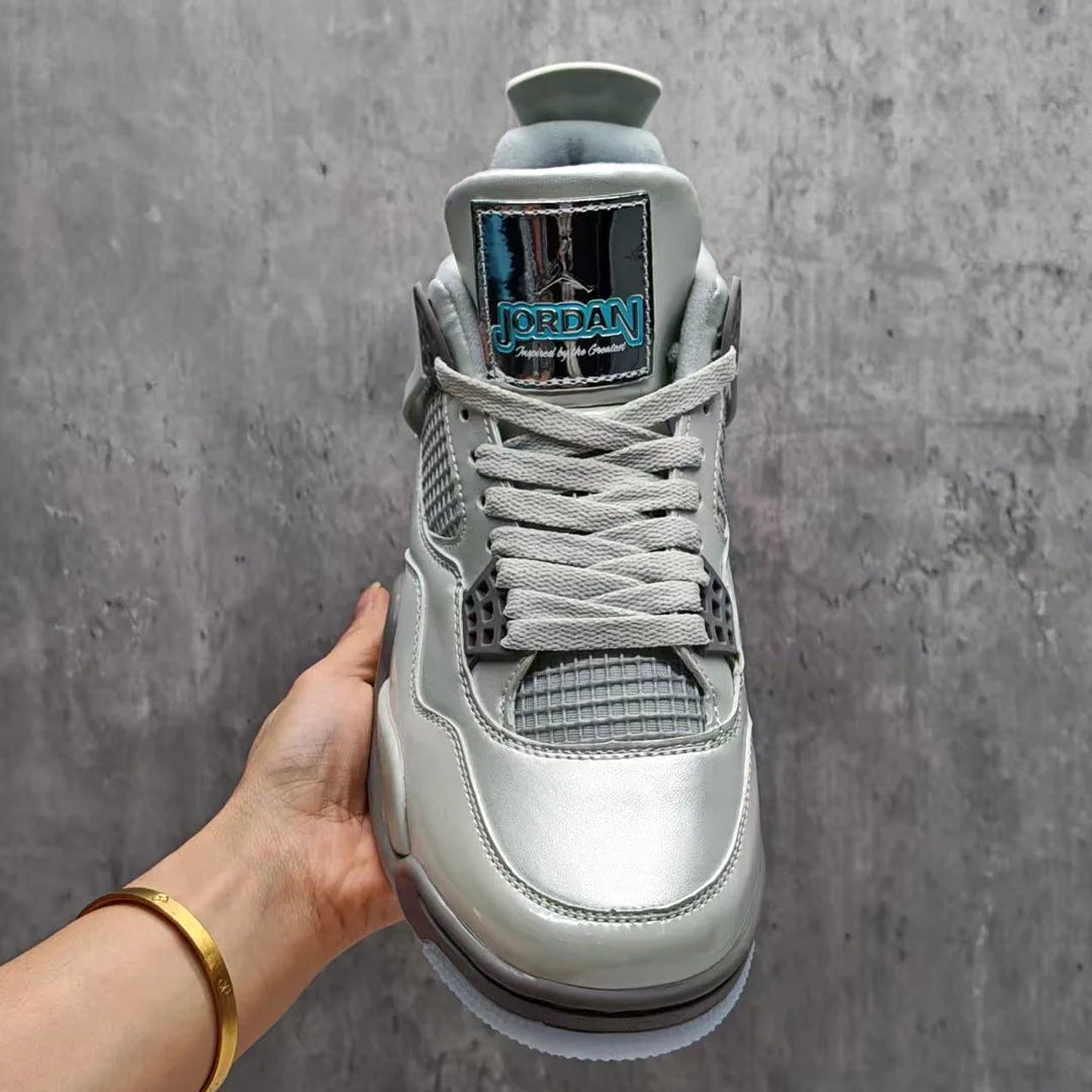 AJ 4 Blue Chill Photon Dust Shoes Sneakers - nk0004709 image 9