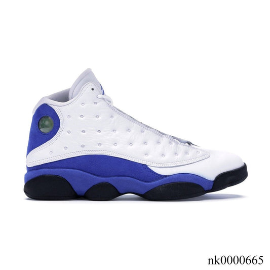 AJ 13 Retro White Hyper Royal Black Shoes Sneakers - nk0000665 image 0
