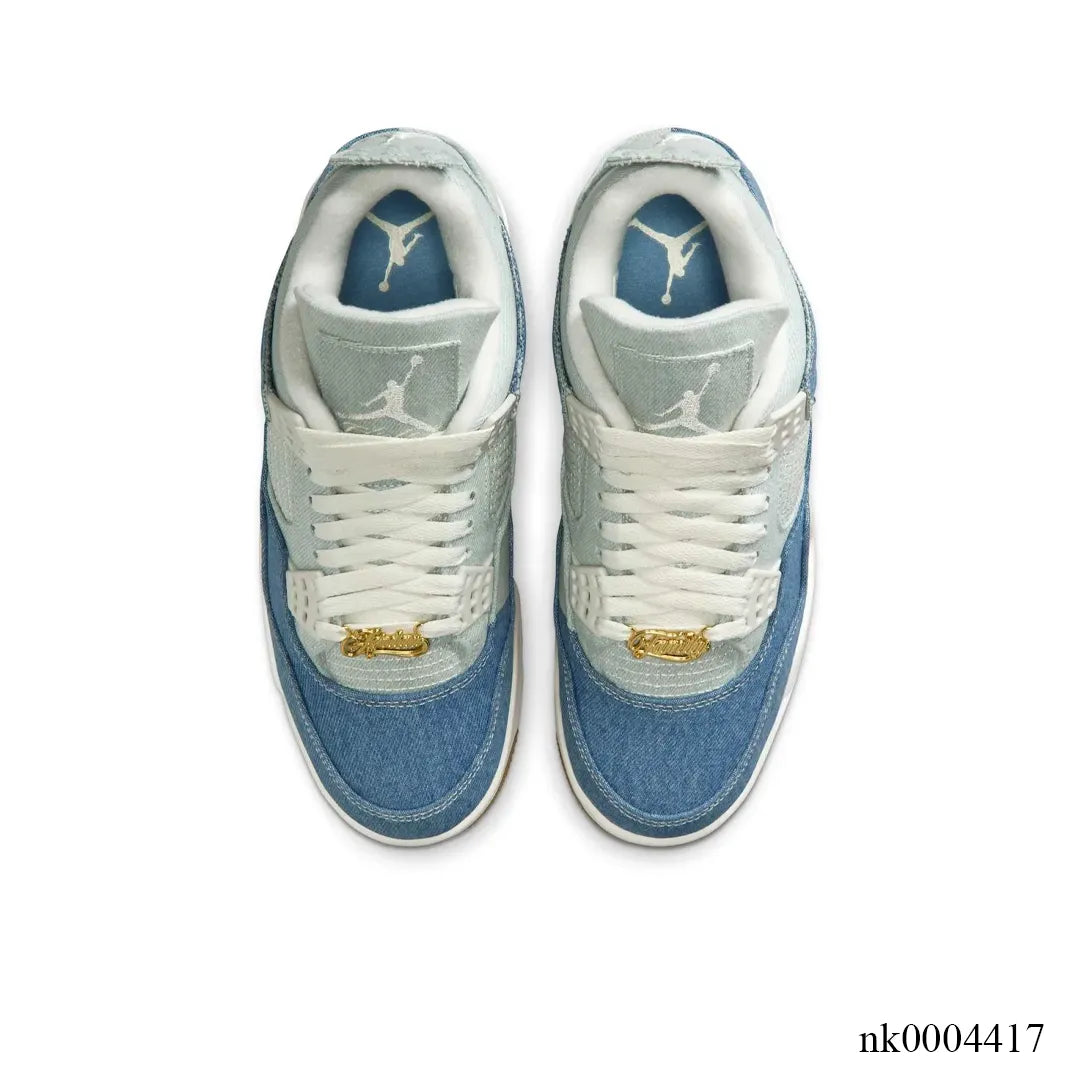 AJ 4 Denim Worn Blue Shoes Sneakers – nk0004418 image 3