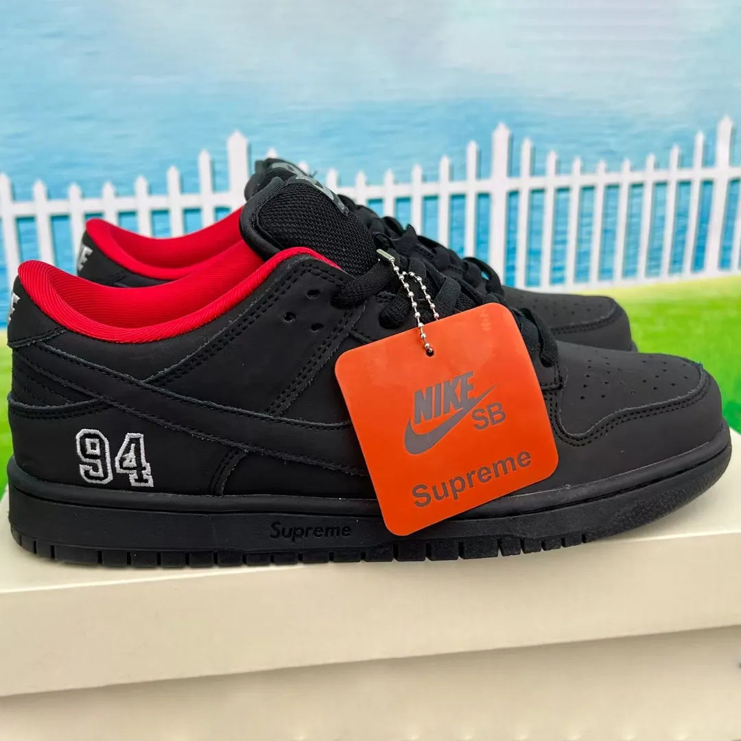SUP x Dunk Low SB Black Shoes Sneakers - nk0004521 image 4