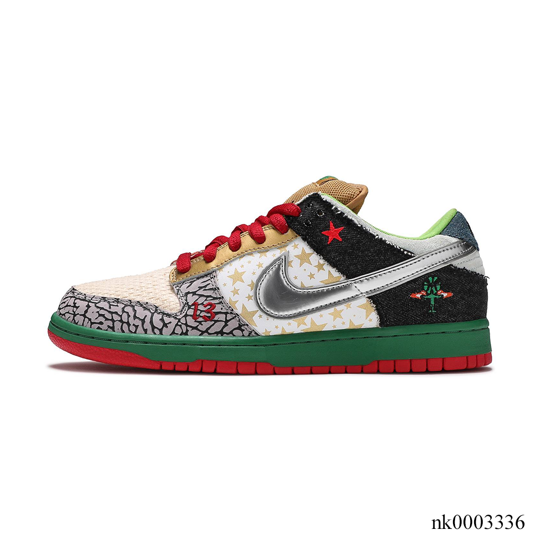 SB Dunk Low What The Dunk Shoes Sneakers - nk0003336 image 1