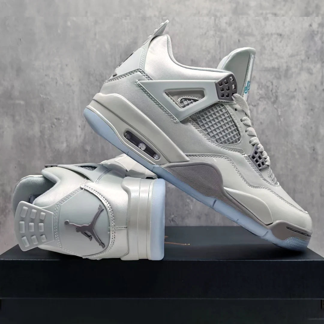 AJ 4 Blue Chill Photon Dust Shoes Sneakers - nk0004709 image 13