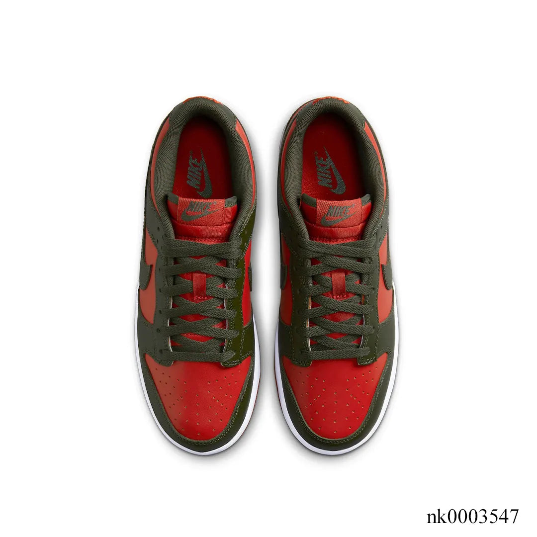 Dunk Low Mystic Red Cargo Khaki Shoes Sneakers - nk0003547 image 3